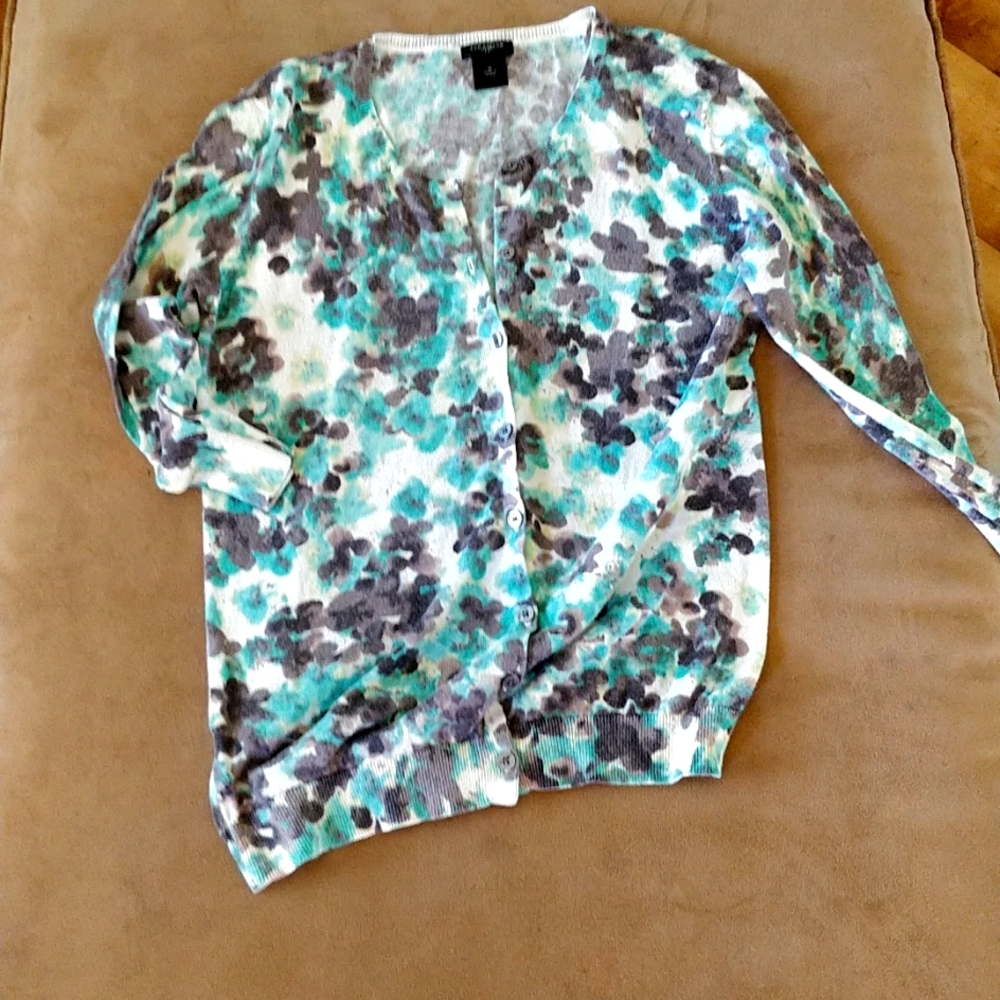 Cardigan 3/4 length sleeve